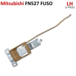 มือจับด้านใน มือเปิดในประตู ข้างซ้าย 1 ชิ้น สีน้ำตาล สำหรับ Mitsubishi FN527 FUSO FM515 ปี 1985-1989